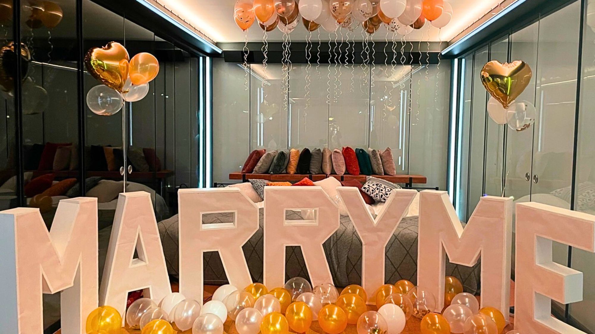 プロポーズの演出も可能です