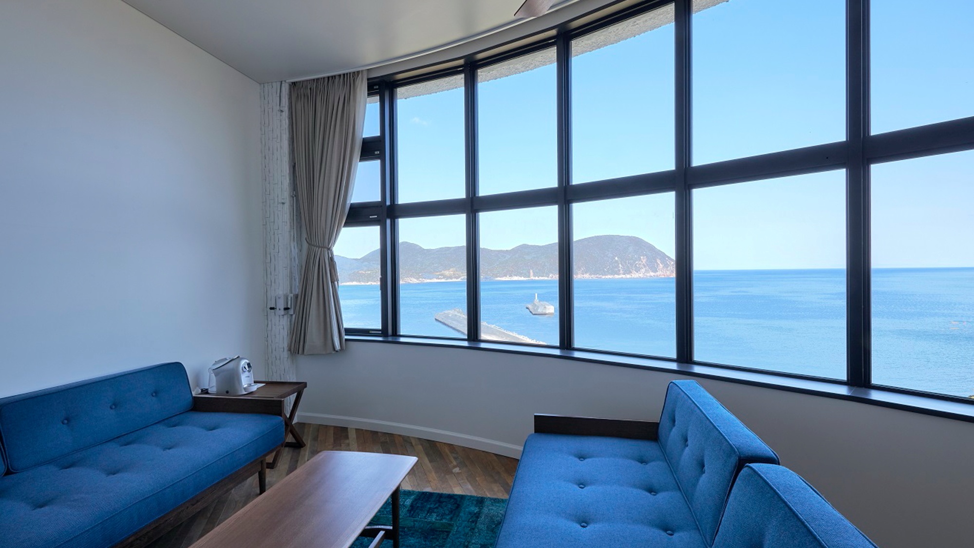 エグゼクティブ　オーシャンスィート／奈良尾湾、五島灘の大パノラマをご堪能ください。