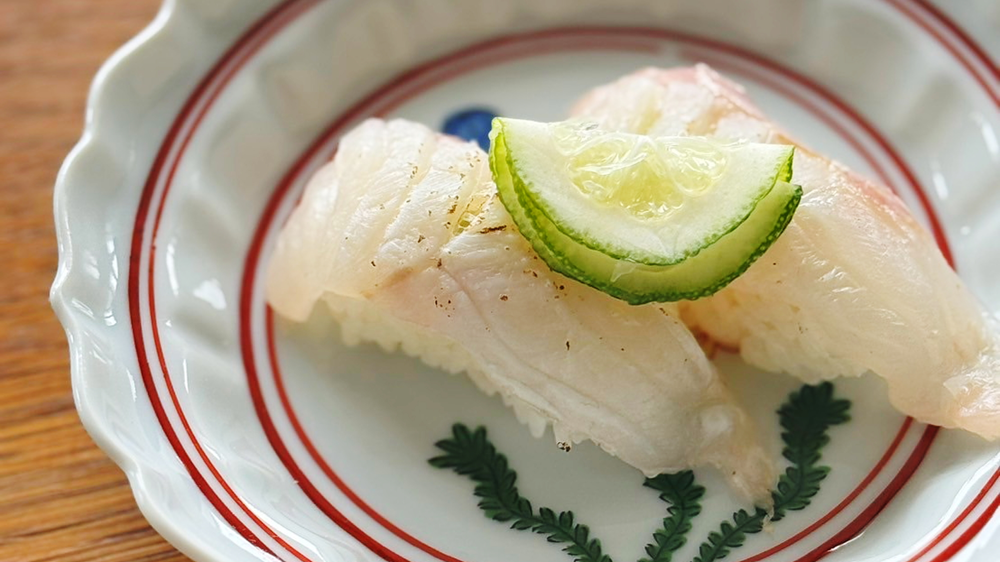 五島灘で獲れた天然クエプラン (お料理例）