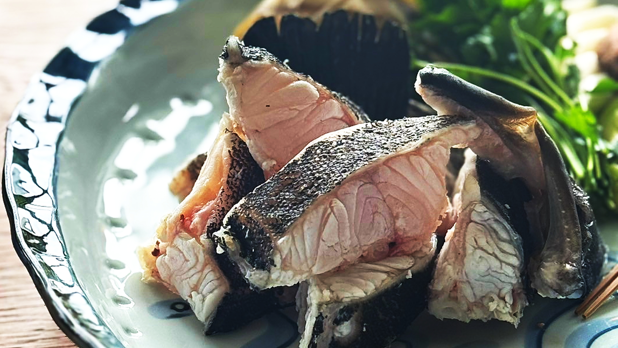 五島灘で獲れた天然クエプラン (お料理例）