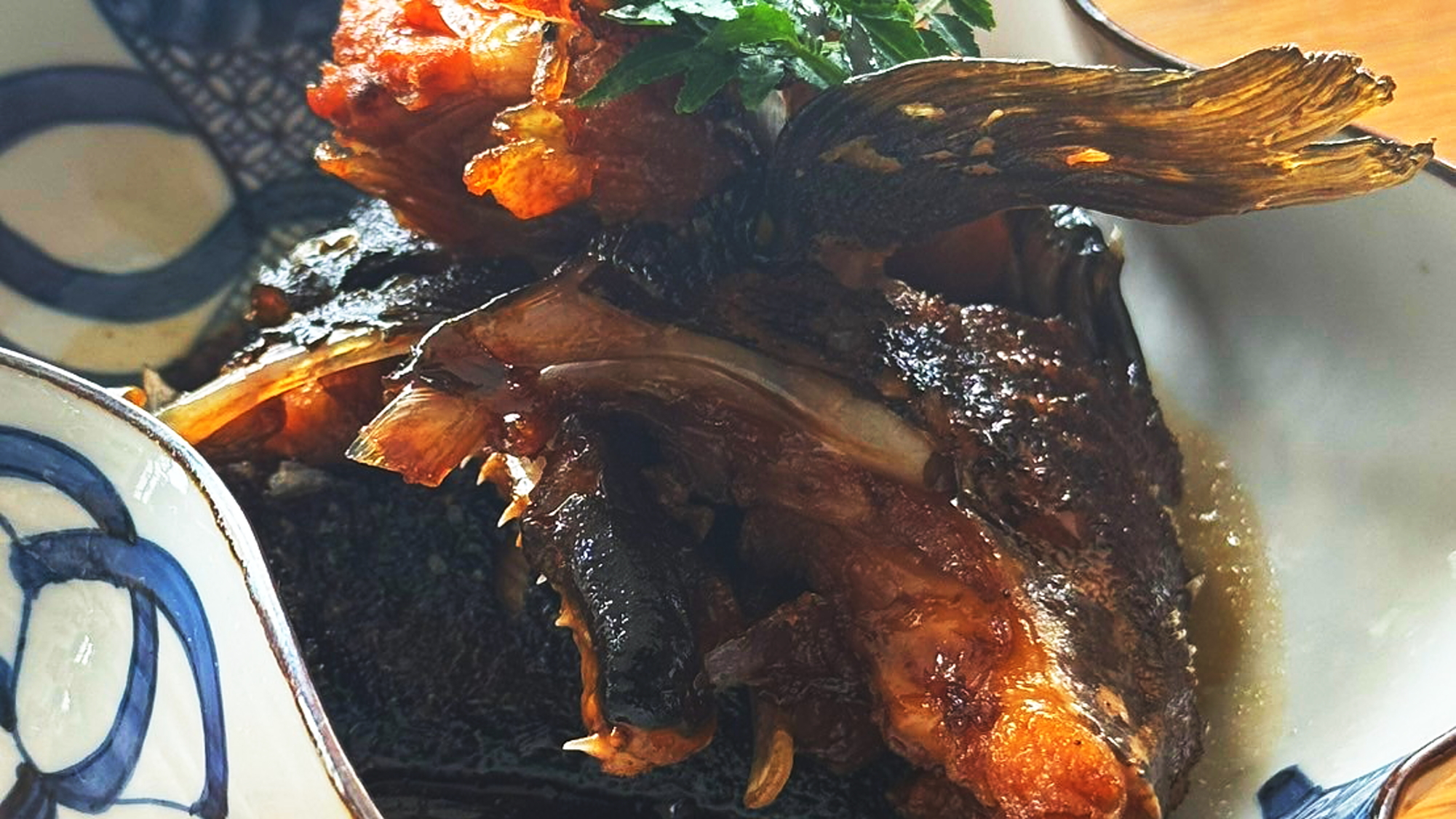 五島灘で獲れた天然クエプラン (お料理例）