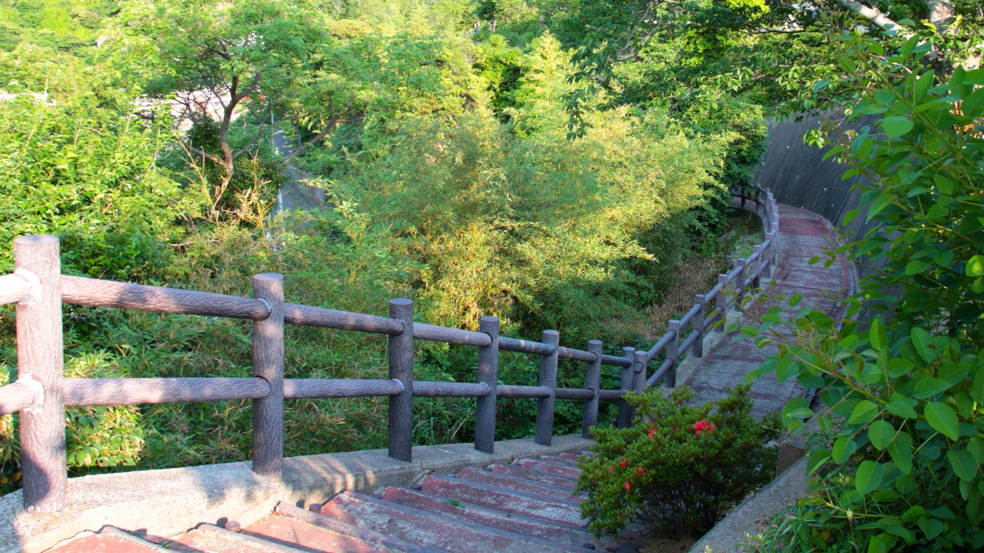 ホテル周辺の景観