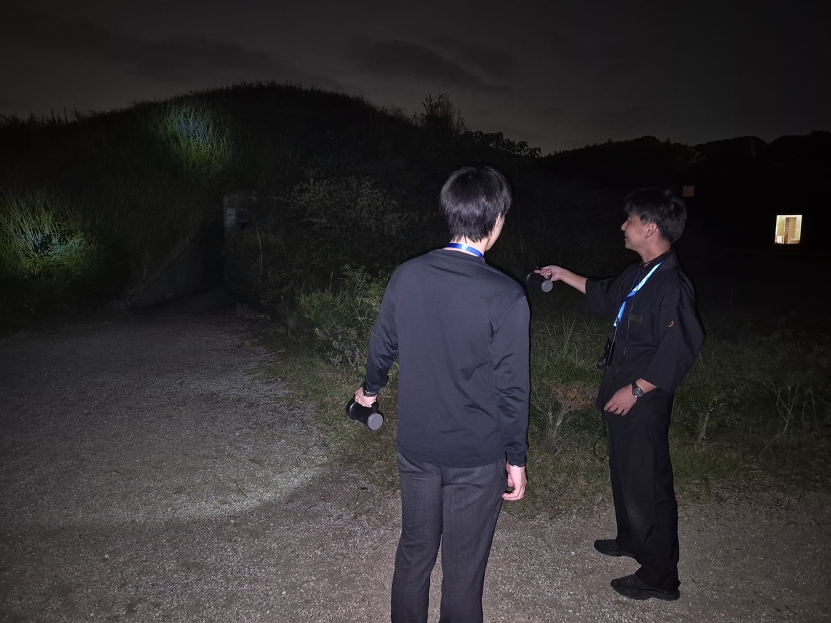 【古墳ナイト｜スタンダード】大和懐石｜藤ノ木古墳ナイトウォーク｜法隆寺語り部ツアー付（別途予約）