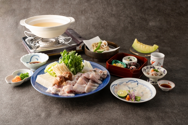 【冬季限定】てっちりコース｜門前宿で冬旅｜語り部ツアー付（別途予約） 