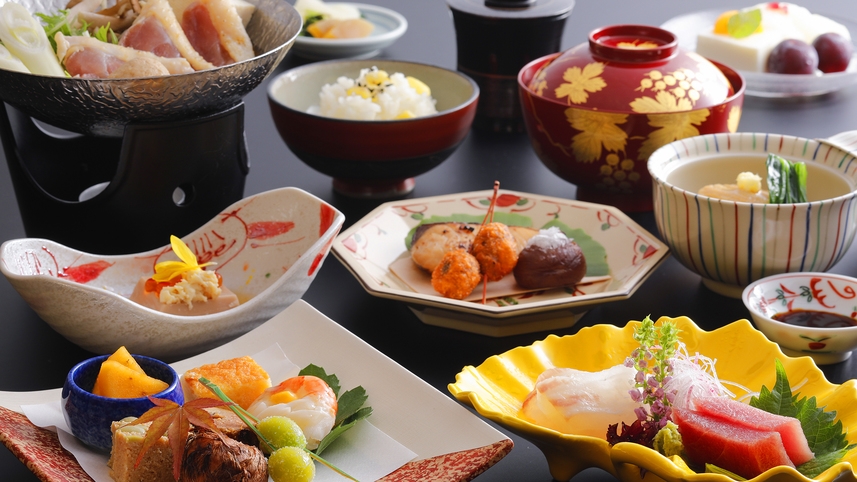 【楽天月末セール】夕朝食付◇古都奈良の美味に舌鼓♪♪　夕食は「大和懐石」 