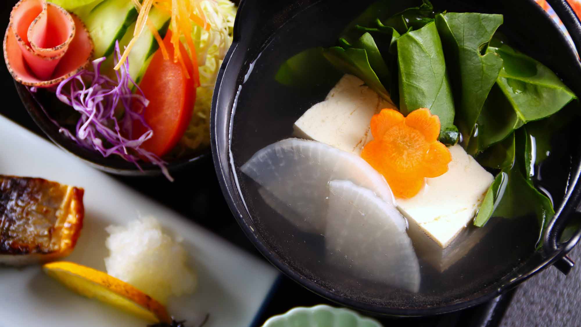 元気の源！満足ボリュームの和朝食