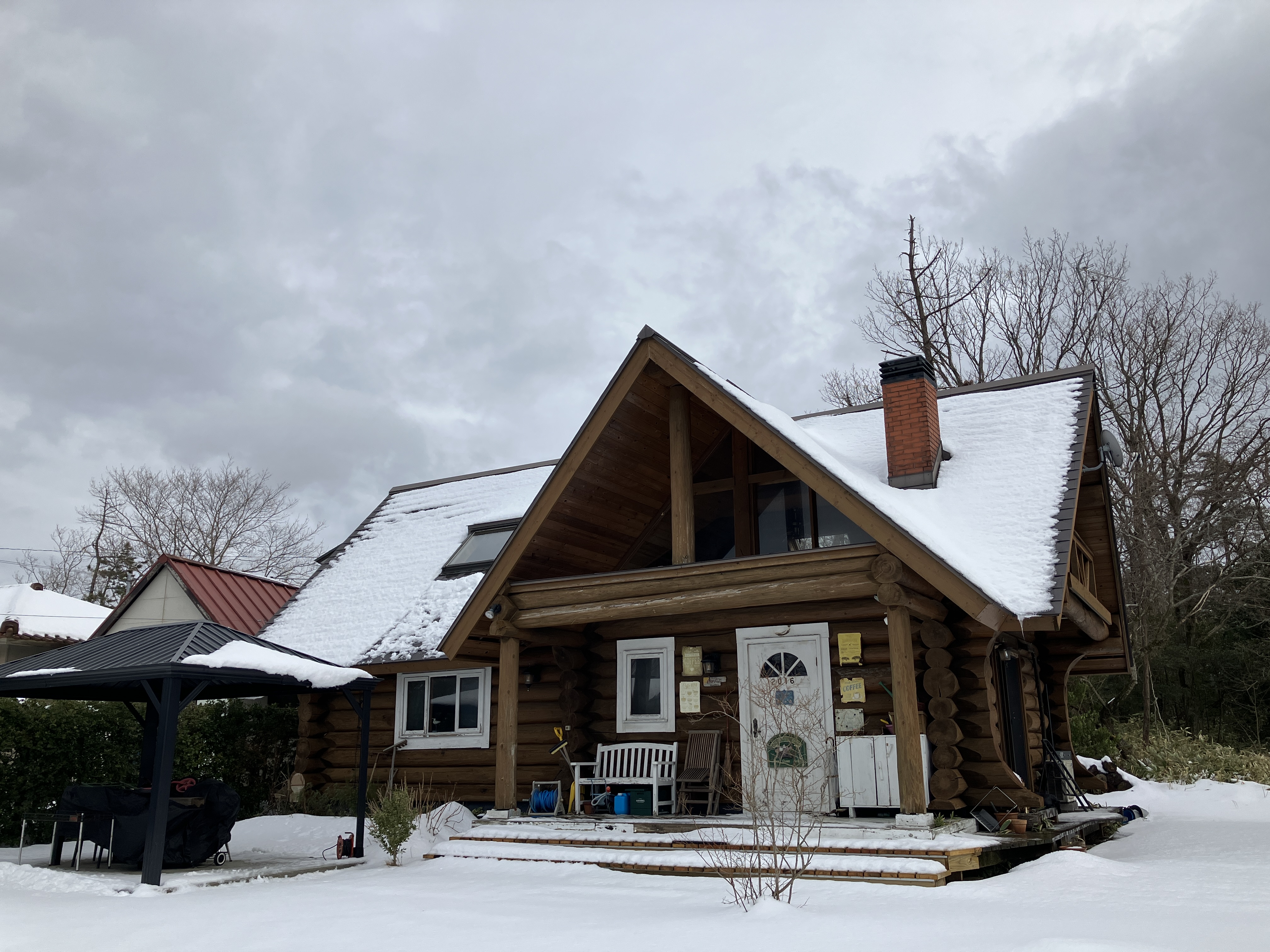 コテージデジャヴ　雪景色