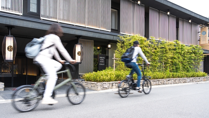 【京都観光プラン】レンタサイクル付きプラン（素泊り）