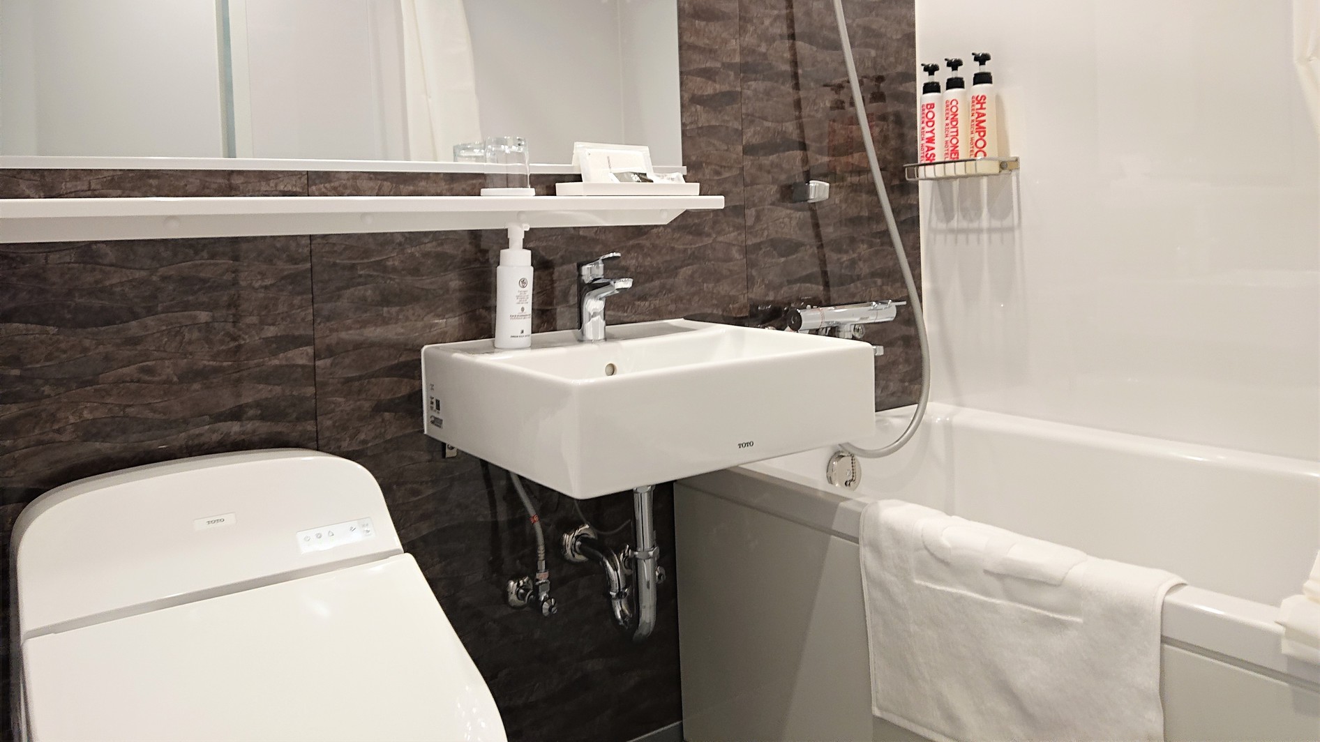 ◆シングルルーム（桃イメージ）　ユニットバス