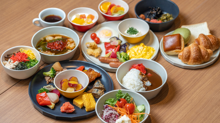 【１泊朝食】東京の真ん中で「九州を感じる」朝食ブッフェを堪能♪九州のうまかもんはいかが？