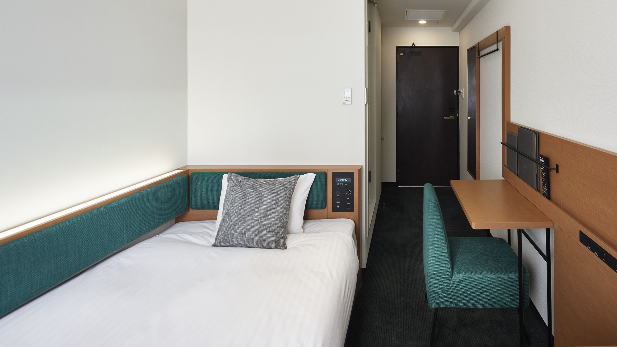 SINGLE/シングル12.0㎡(ベッド幅：120cm&times;195cm1台)