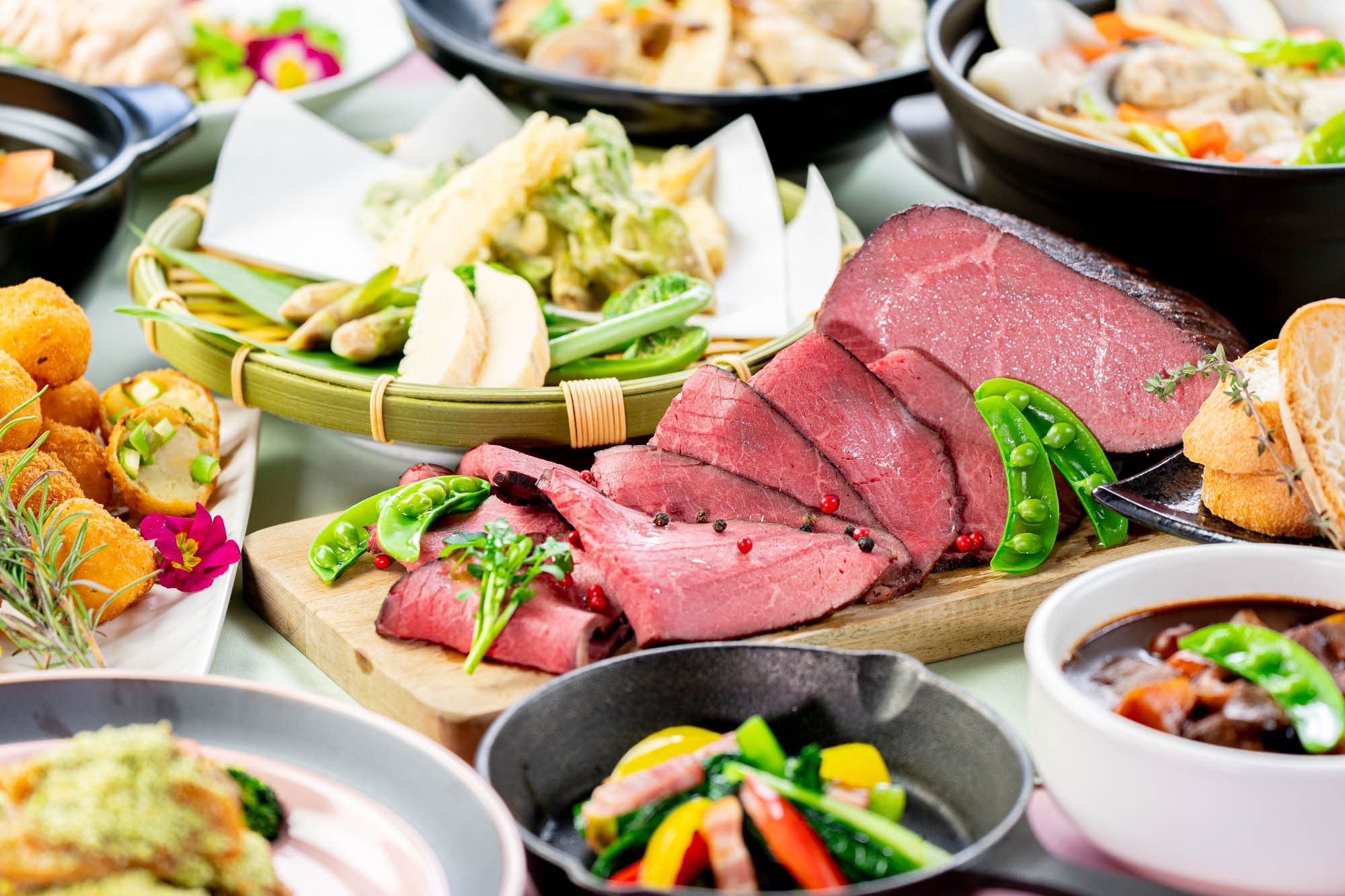◆１泊２食　夕朝食バイキングプラン