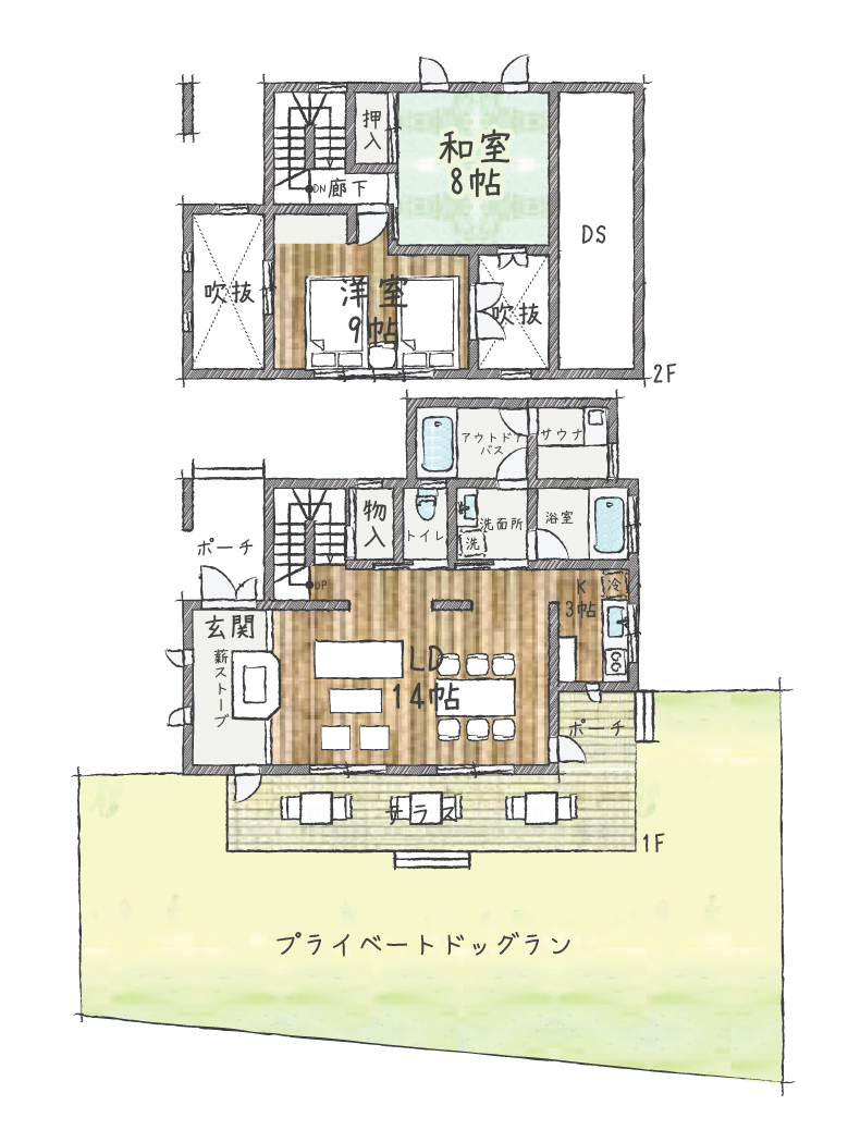 コンフォートステイ燈　間取り