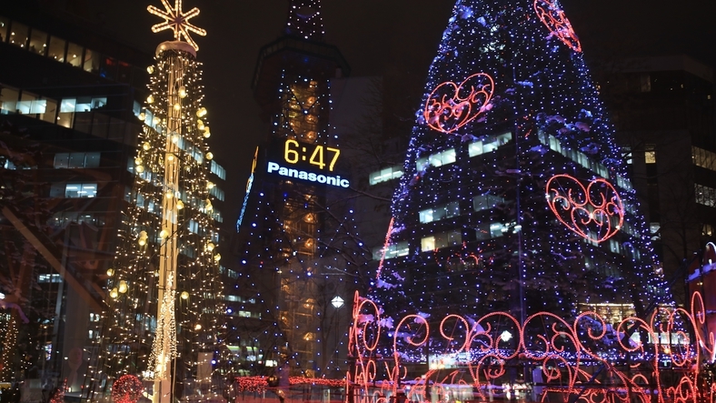【札幌送迎付き】観光名所「大通公園」や「テレビ塔」へも楽々アクセス♪札幌送迎付き＜朝食付き＞