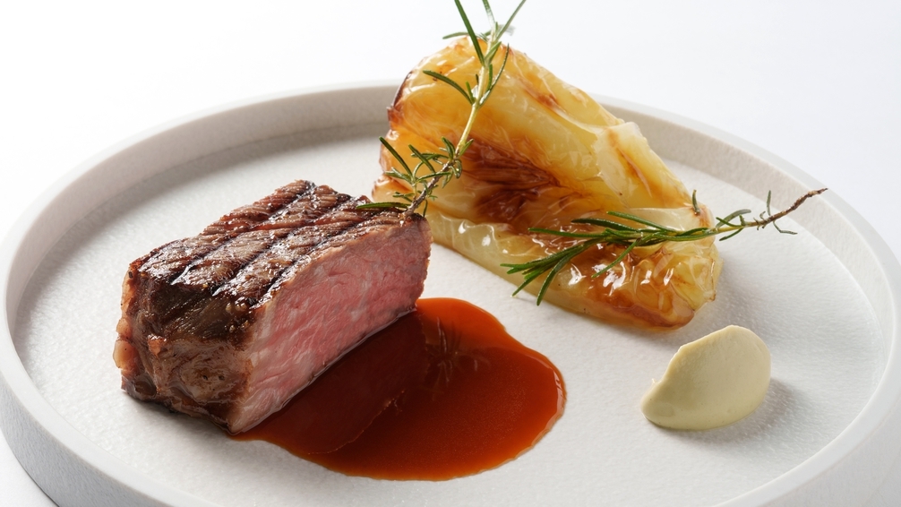 【洋食グレードアップ】厳選された素材と手間をかけたフレンチコース「マンスール」／夕朝食付