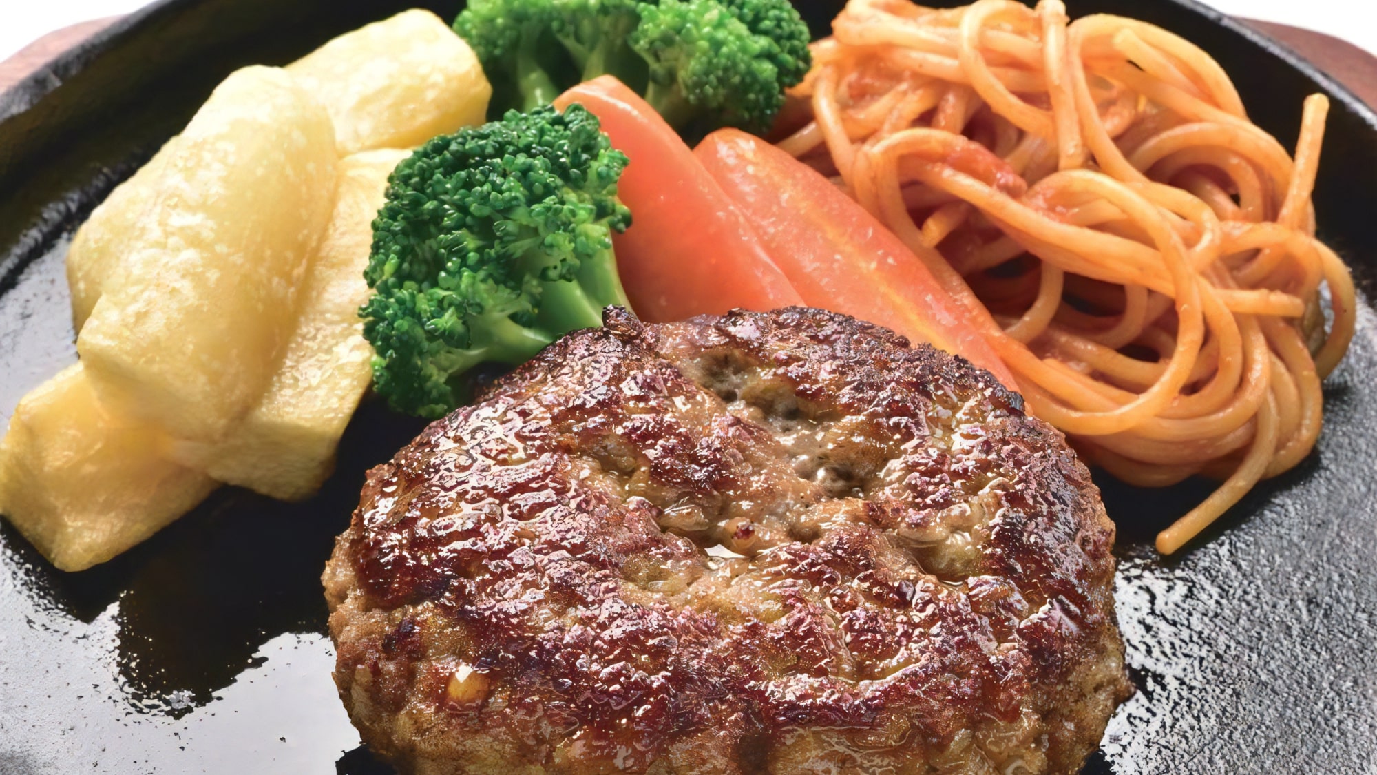 ◆レストランメニュー｜宗谷牛ハンバーグステーキセット
