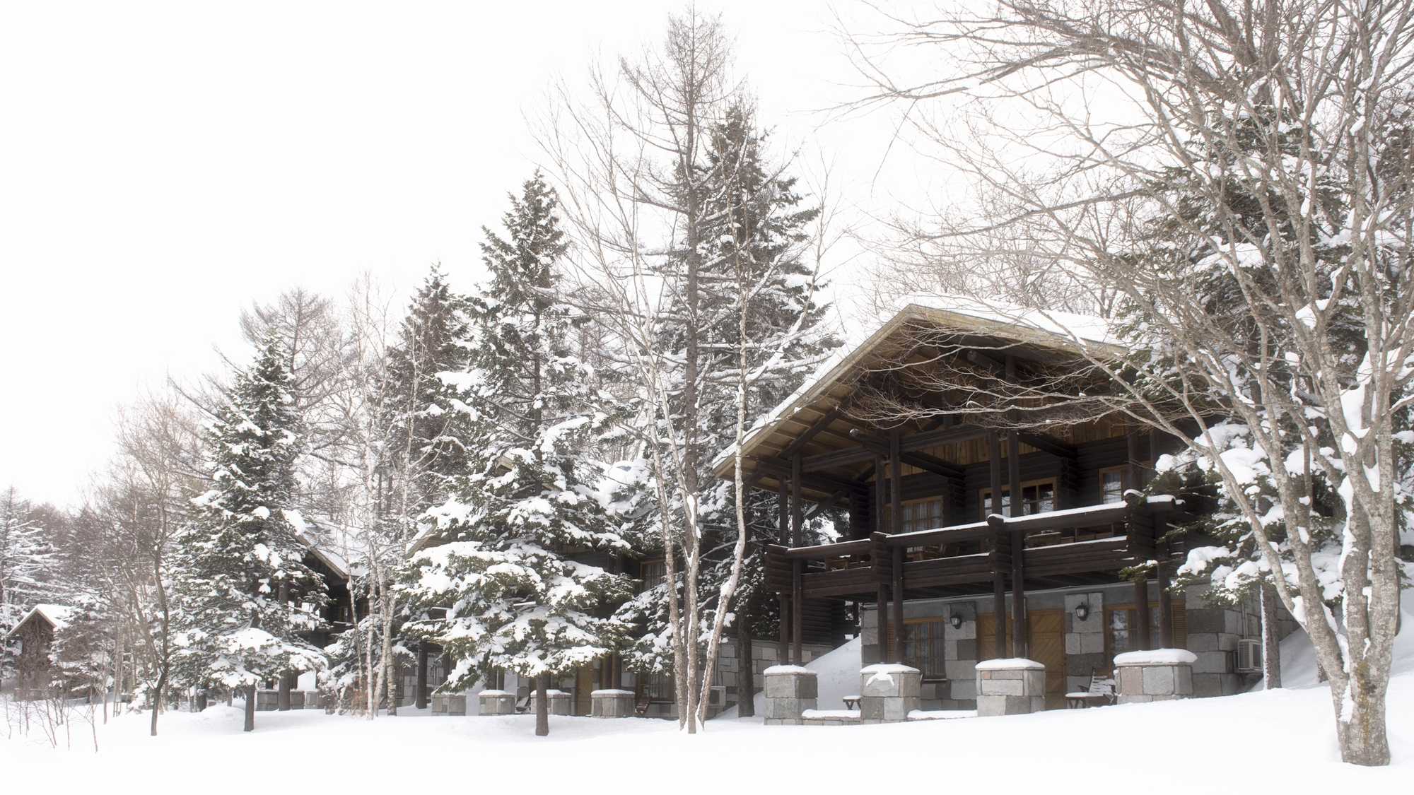 コテージ外観　※冬イメージ