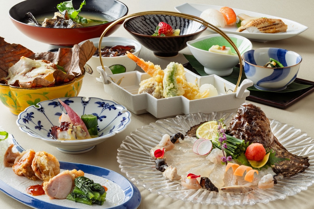 【2食付き】コワモテ料理長「俺の会席」プラン