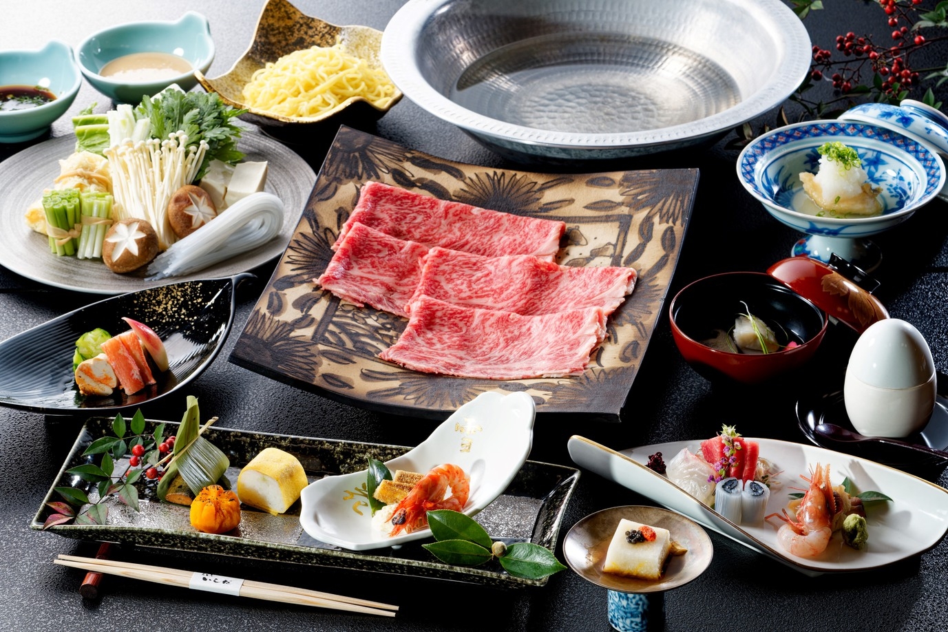 【12〜2月◆季節を味わう】心も体もほっこり「冬の豪華味覚会席」プラン