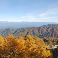 ＜ヘブンスそのはら＞展望台から秋の景色