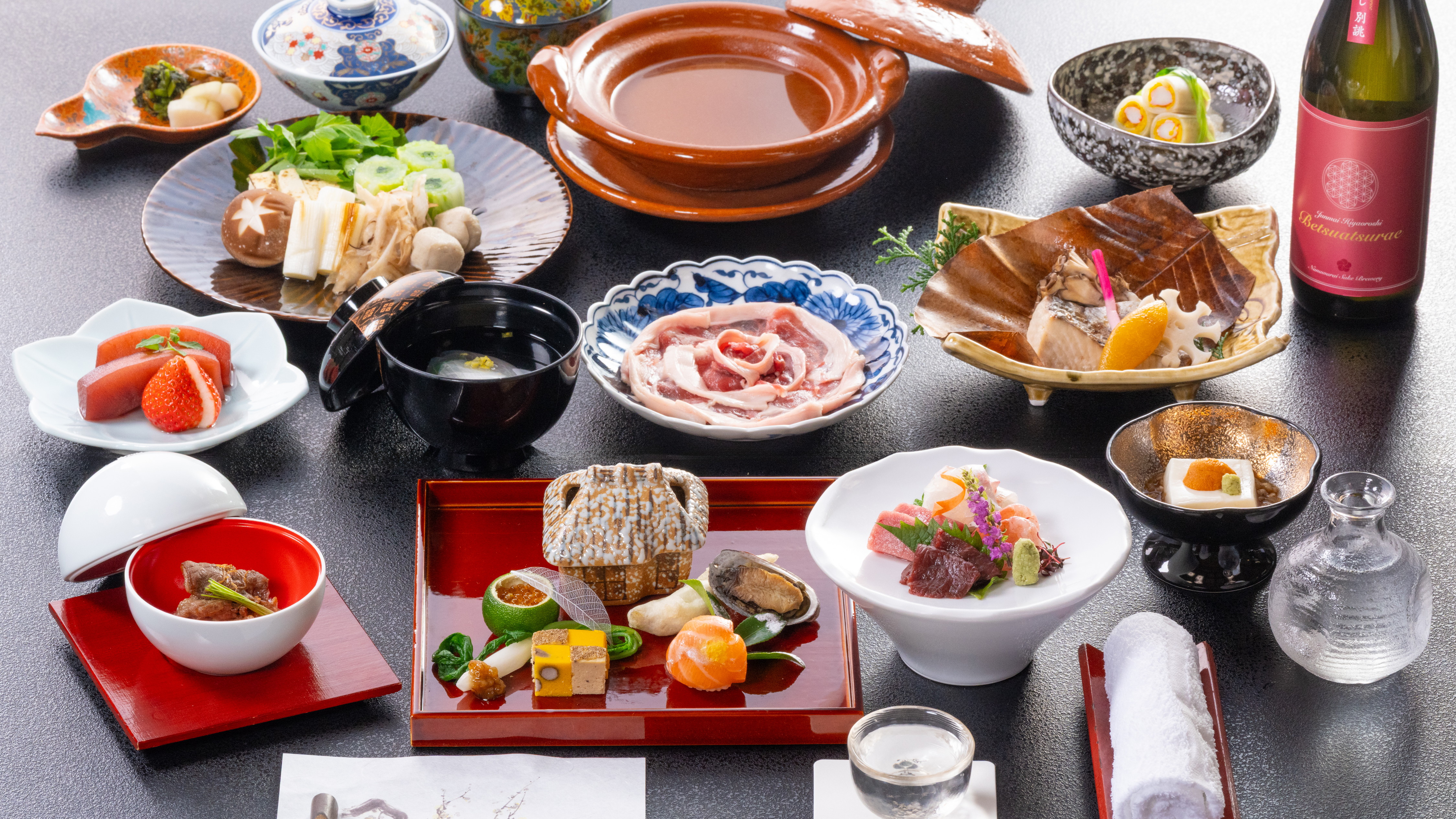 アップグレードプランの牡丹鍋