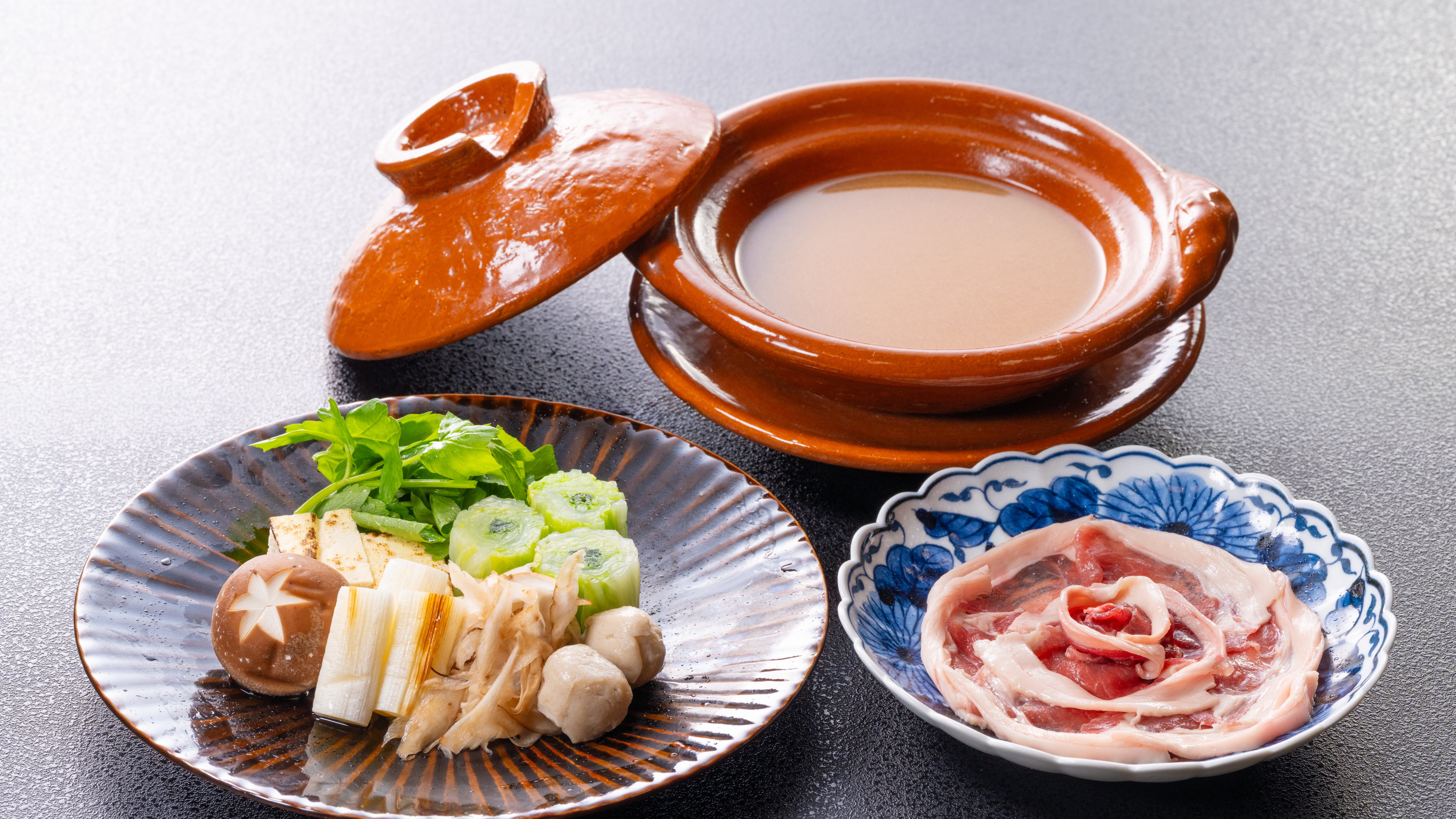 アップグレードプランの牡丹鍋