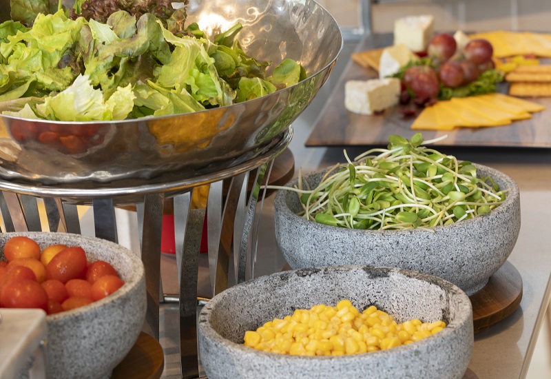 朝食（Salt レストランにて）