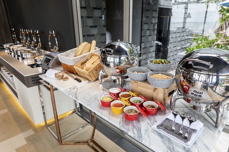 朝食（Salt レストランにて）