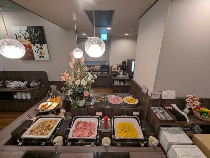 レストラン朝食①