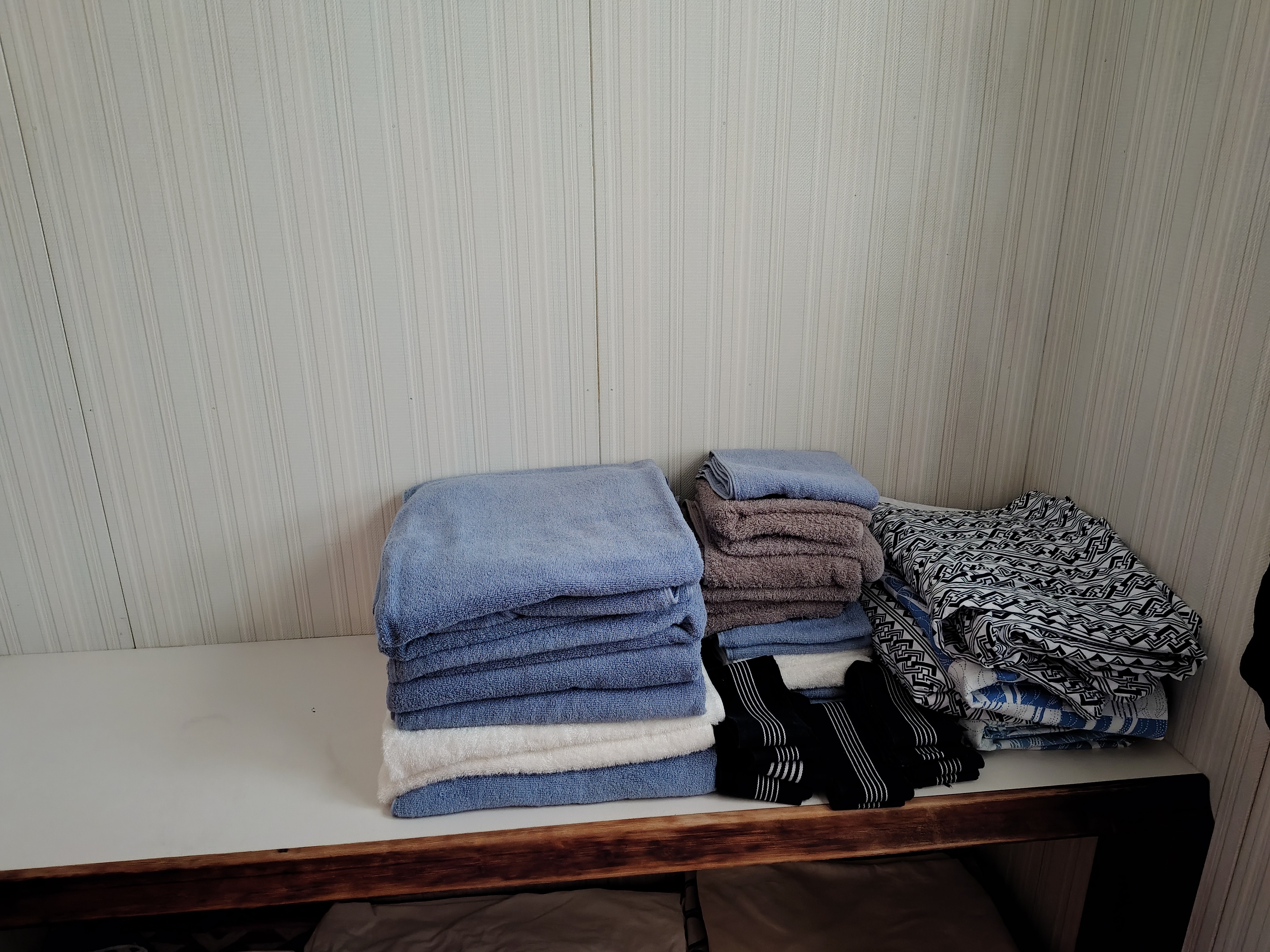 シングル室　共用タオル