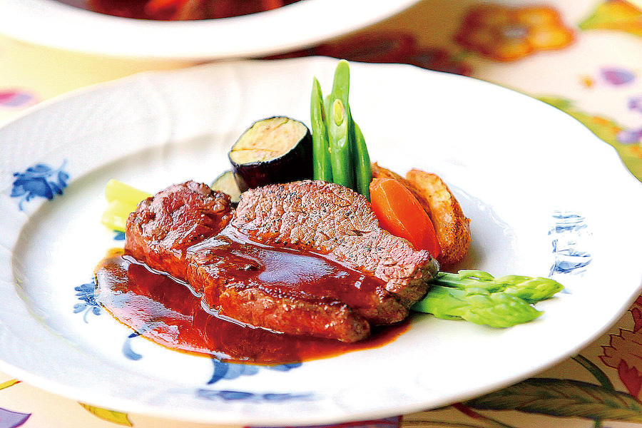 ディナーコース付きプラン　和牛フィレ肉のグリエ