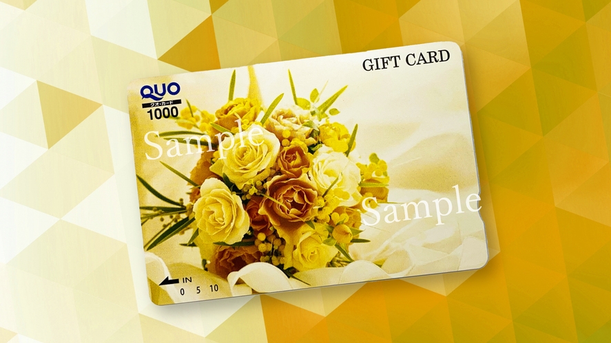 【QUOカード付プラン！】1，000円分カードが付いて便利