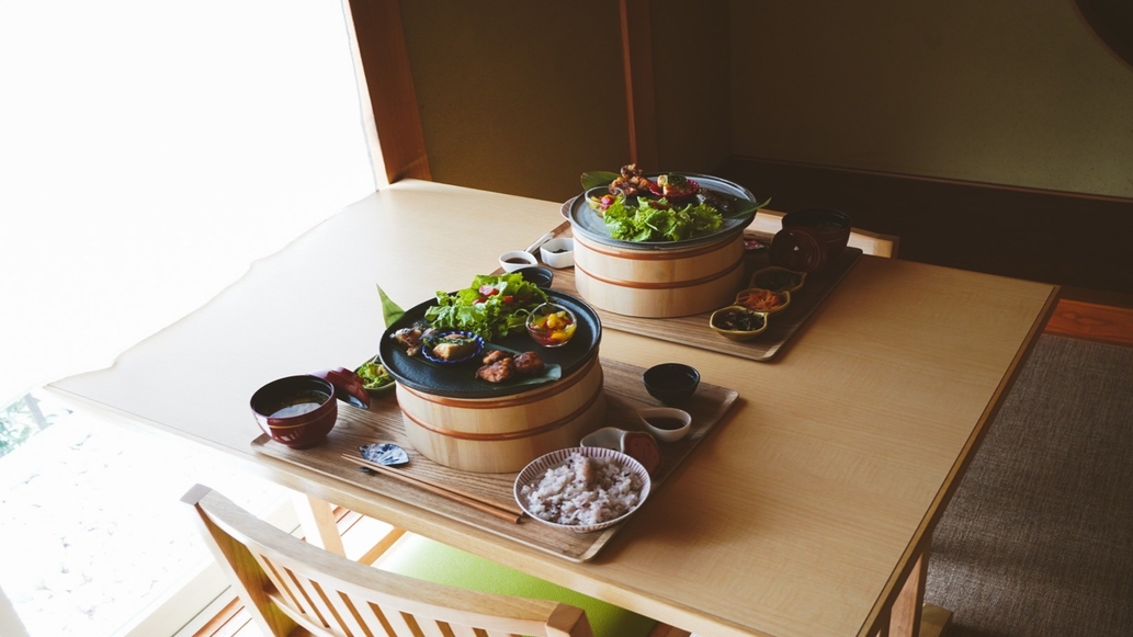 身体に優しい健康和朝食と共に、有馬温泉街で迎える穏やかな朝【朝食付】