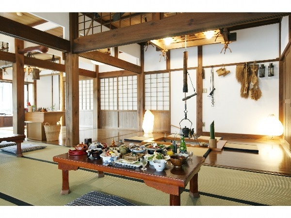 (^^♪【ファミリー】奥天城で過ごすお正月プラン【貸切風呂無料】囲炉裏のお食事処で舌鼓♪