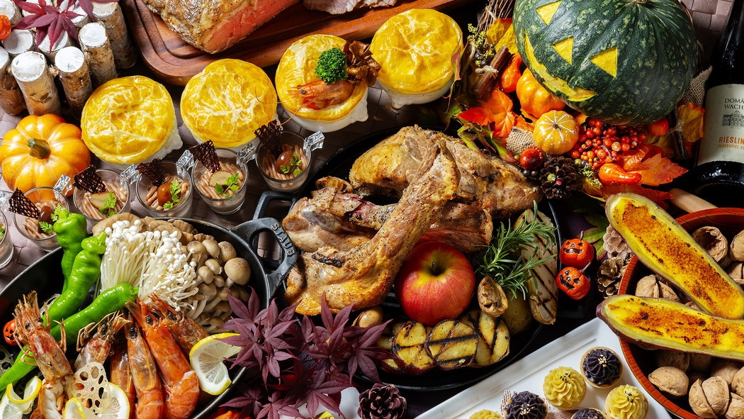 【飲み放題付きブッフェ】浅間山を一望！ライブキッチンが魅力のブッフェを満喫（2食付）