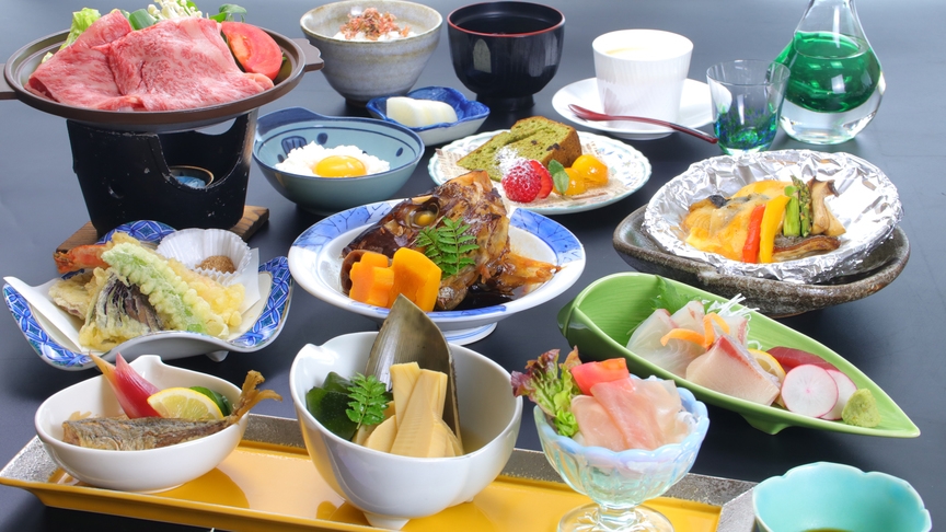 《繊細な和食×鮮やかな洋食》料理長が織りなす和洋折衷創作ディナー〜豪華フルコース〜