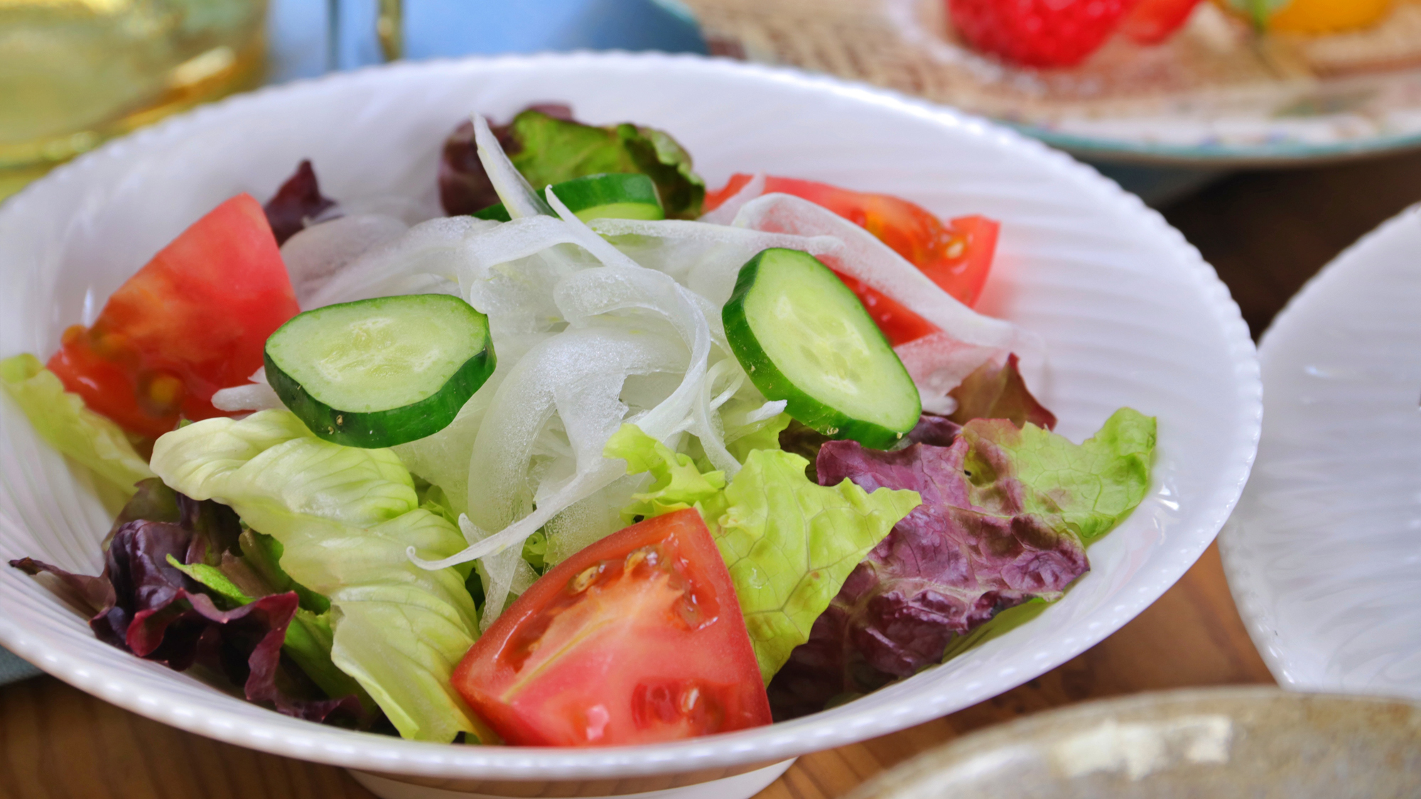 【スタンダード・淡路ビーフコース-共通料理】サラダ