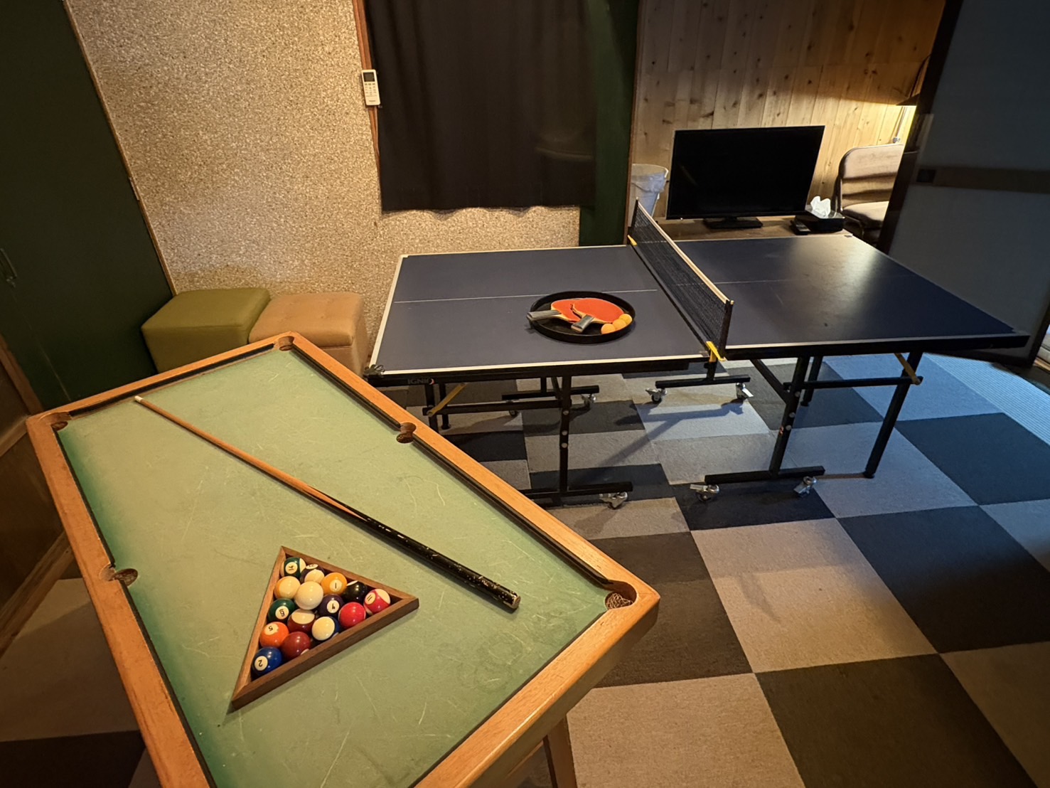 卓球＆ビリヤード