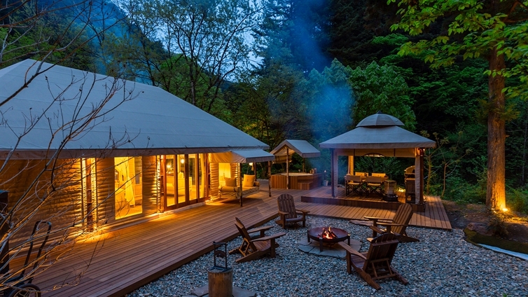 【素泊まり】-自分自身に戻る時間-東京の大自然で過ごす大人のグランピング