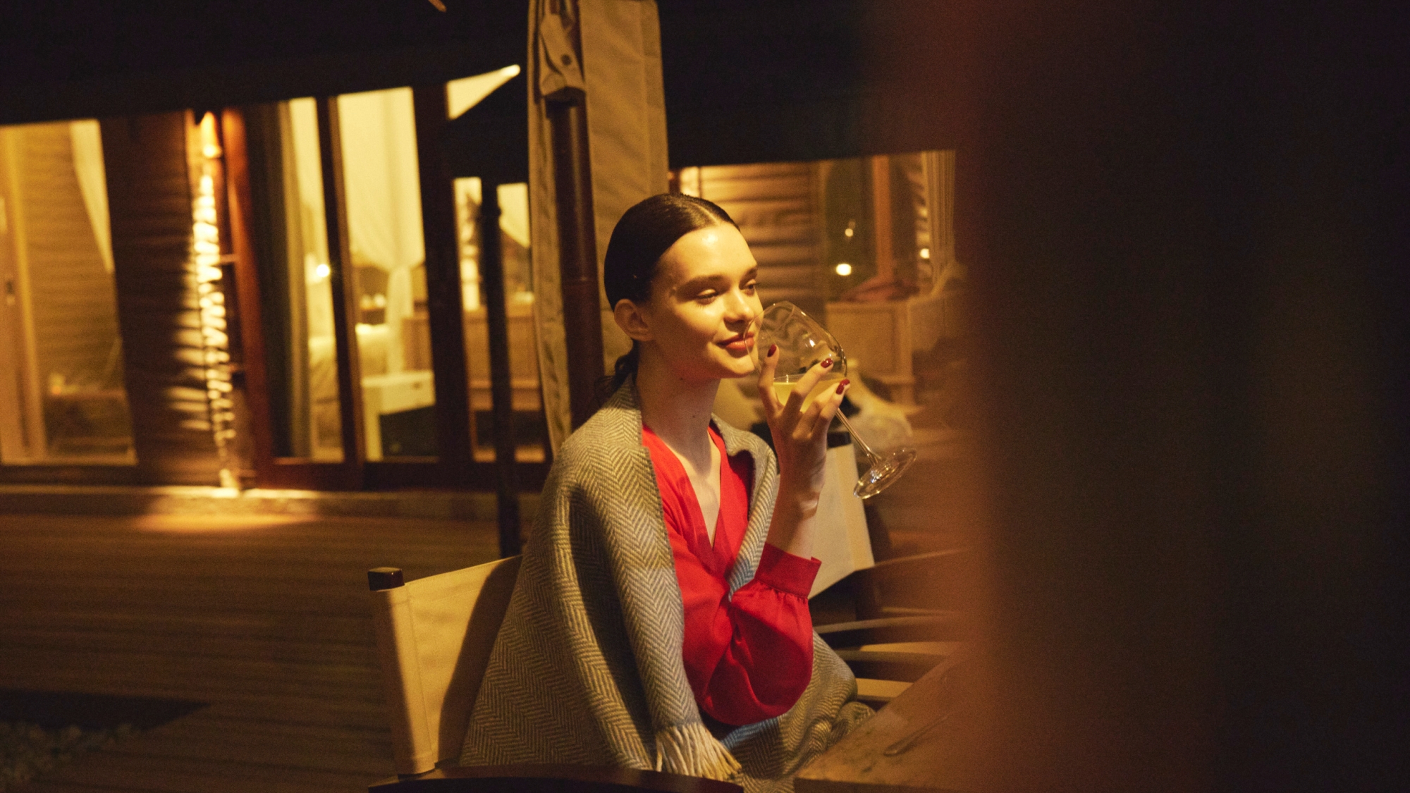 *【テラスディナー】星空の下で味わう最高の一杯。