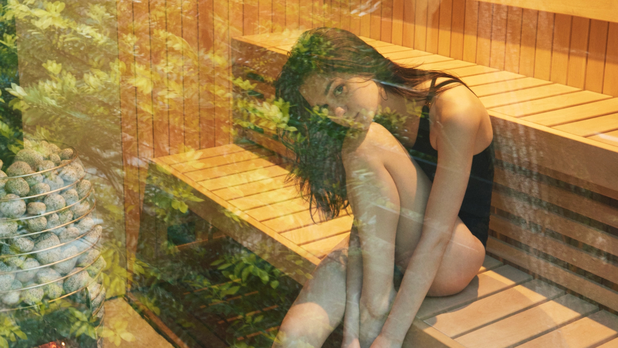 *【サウナ】自然を感じるサウナ時間。木の温もりに包まれる贅沢空間。