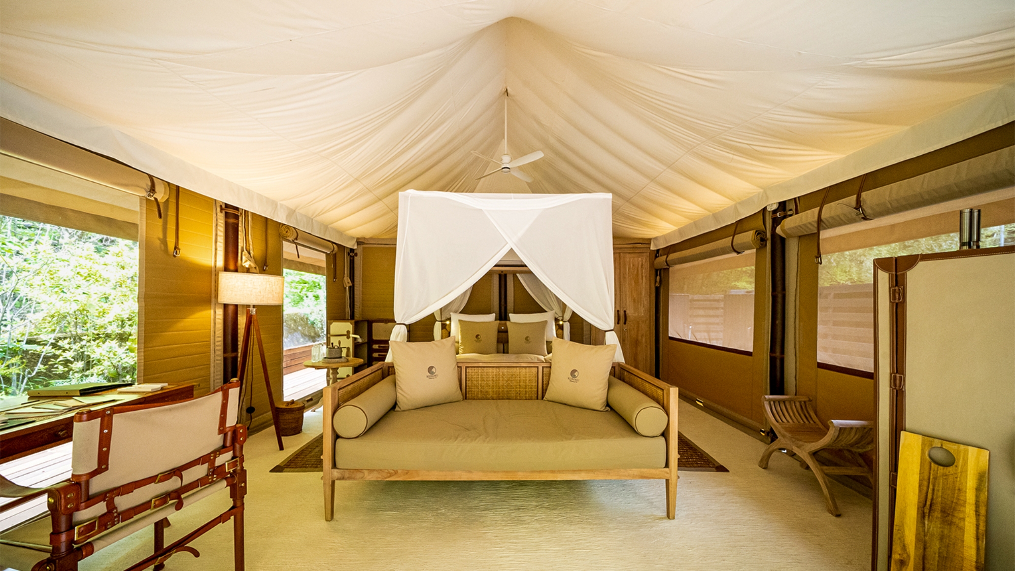 *【ラグジュアリーテント】木のぬくもりに包まれる極上ステイをお楽しみください。