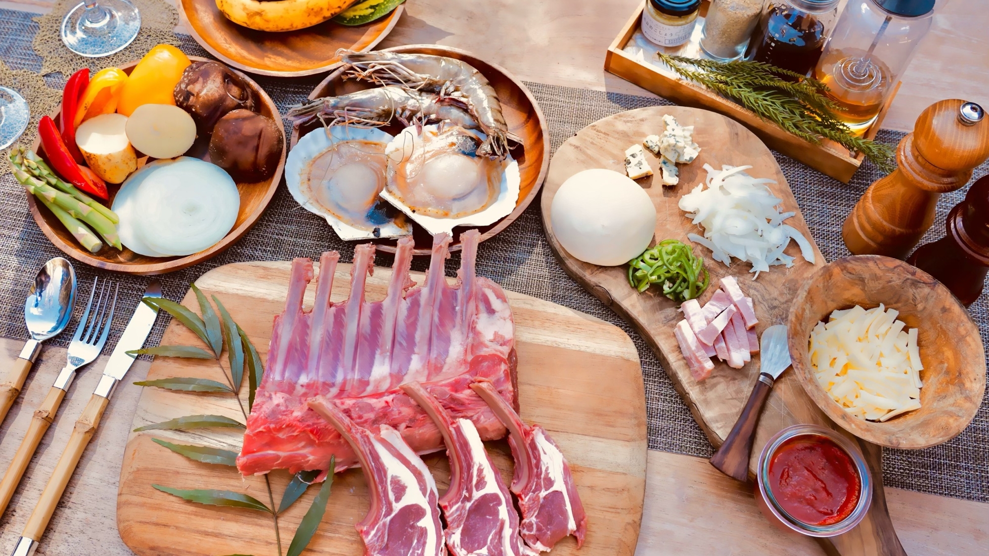 *【食材セット（オーストラリア産ラム）】豪快に焼いて楽しむ特別なひととき。