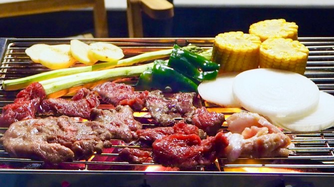 【BBQ夕食付】今が旬！手ぶらでBBQ一棟貸し切りの贅沢ステイ！＜一泊夕食＞