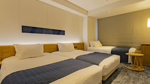*【スーペリアツイン（イメージ）】最大3名までお泊りいただけるお部屋。