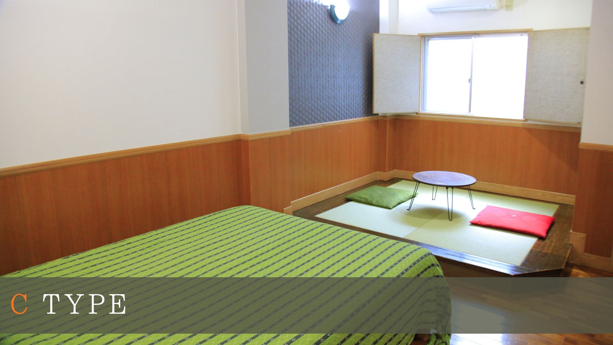 【C type/30㎡/禁煙】シンプルな内装で機能的。リラックスできる快適空間。