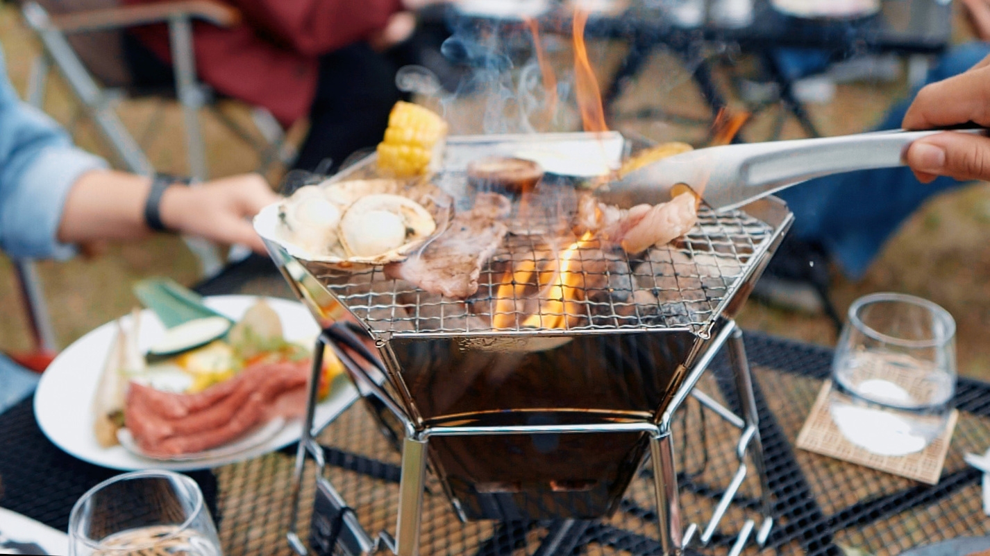  【夏期限定】大自然の中で楽しむ炭火焼BBQプラン☆スタンダードセット（夕食のみ）