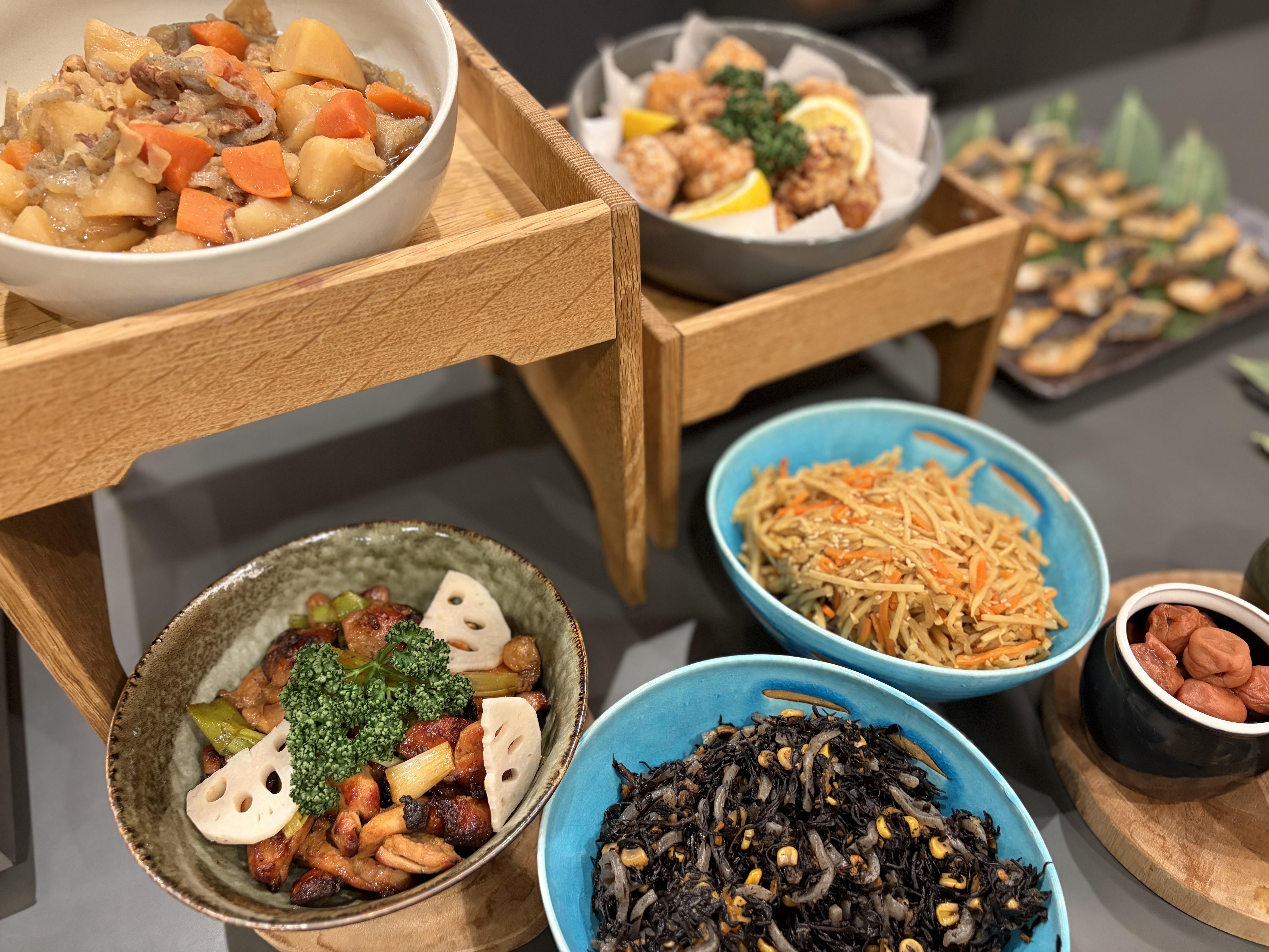 ビュッフェ全景