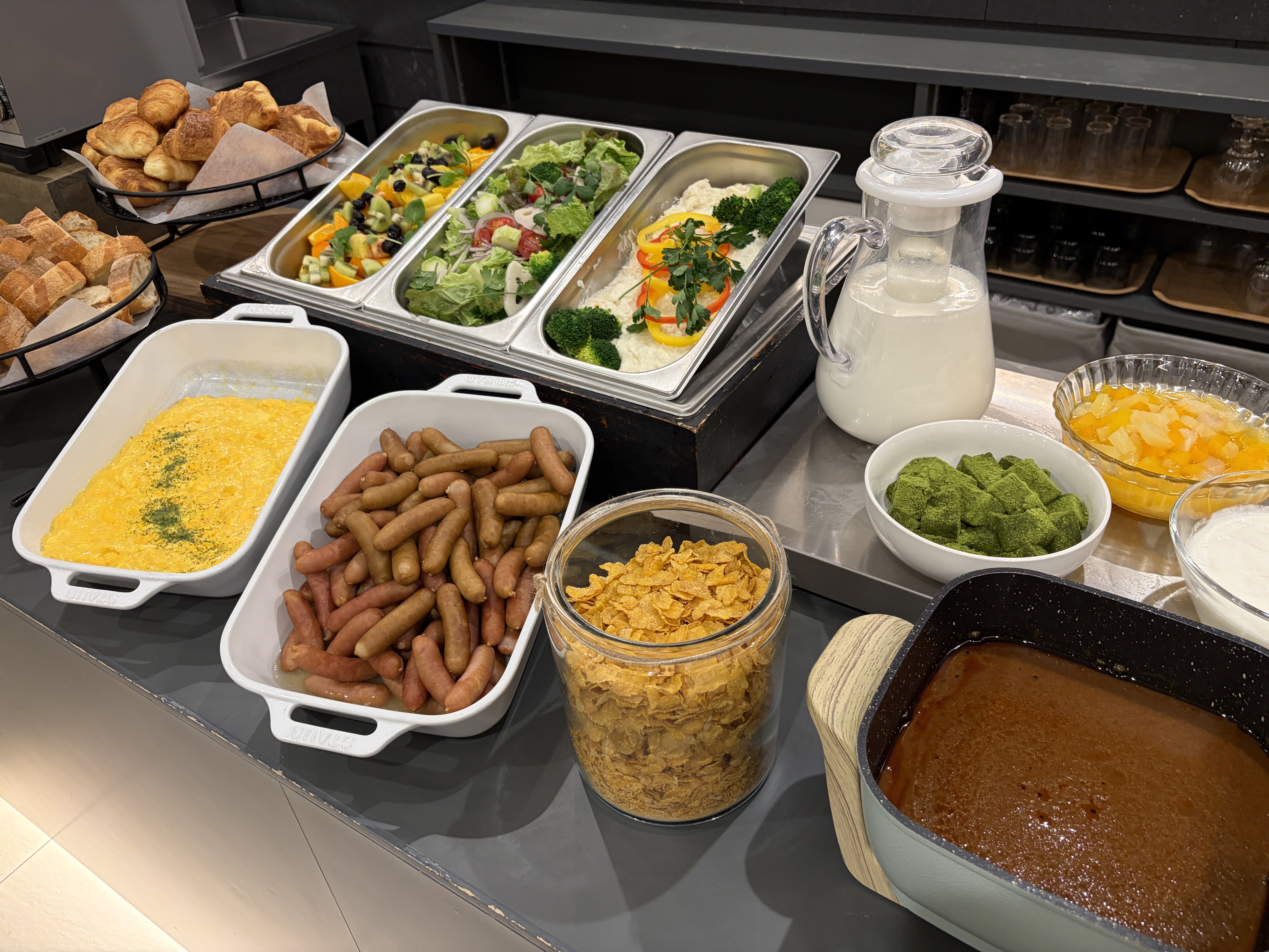 ビュッフェ全景