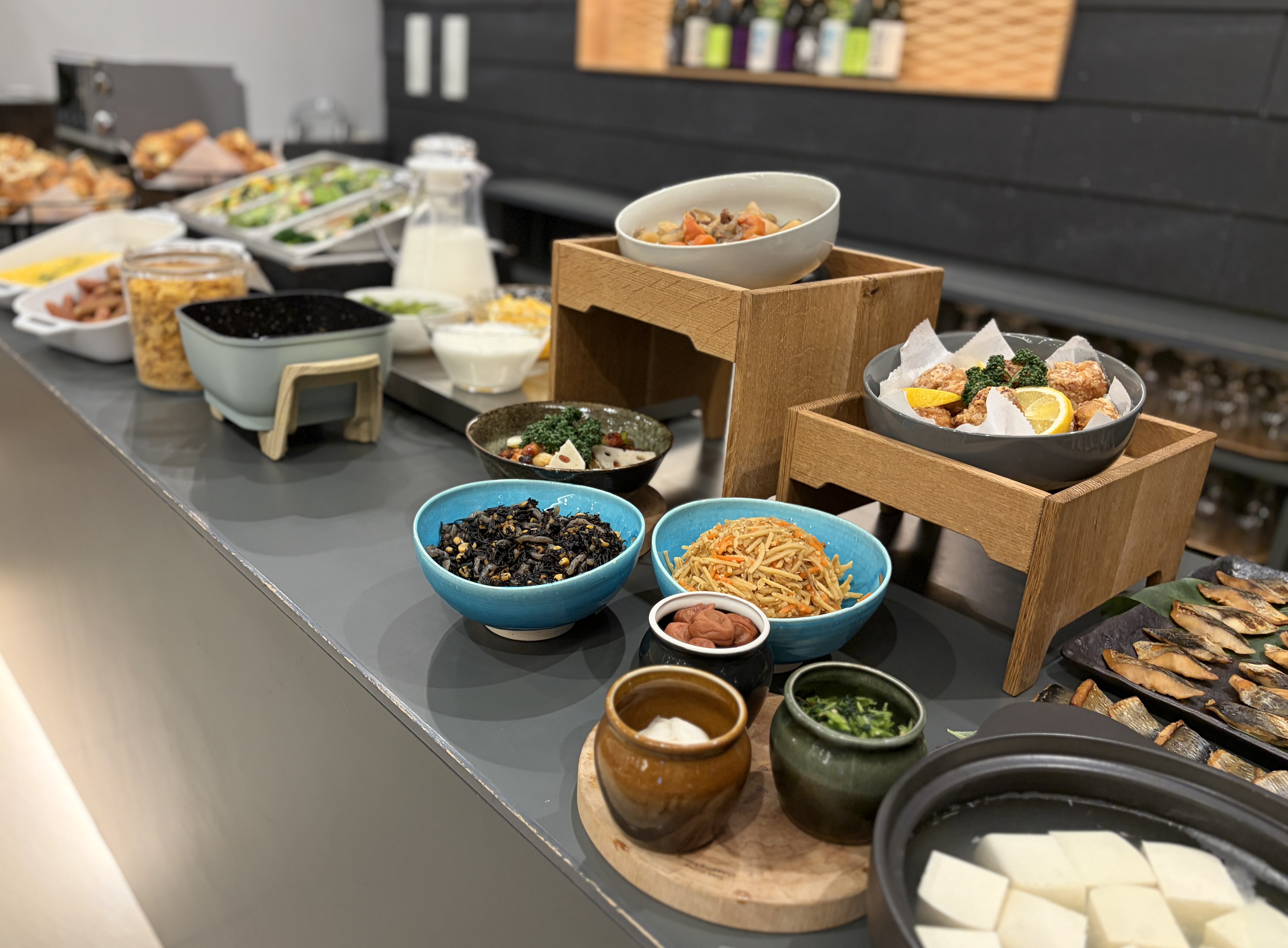 ビュッフェ全景